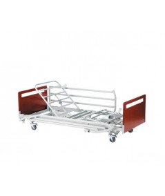 Cama articulada con carro elevador Alegio con barandillas
