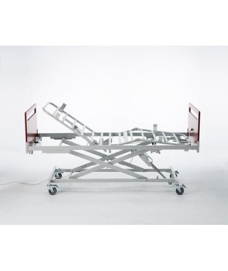 Cama Articulada Alegio NG con Carro Elevador y Barandillas Verso