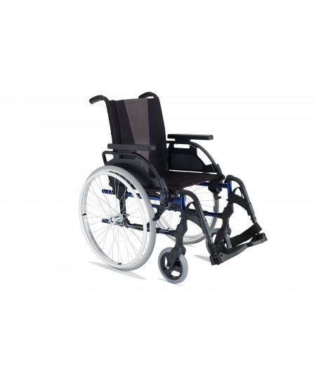 Silla de ruedas plegable y ligera de aluminio breezy style de sunrise