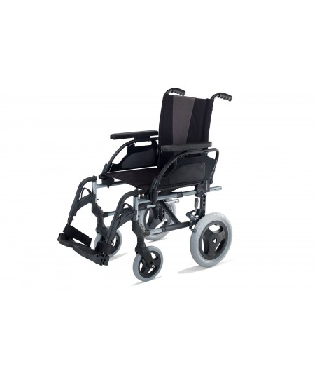 Silla de ruedas plegable y ligera de aluminio breezy style de sunrise