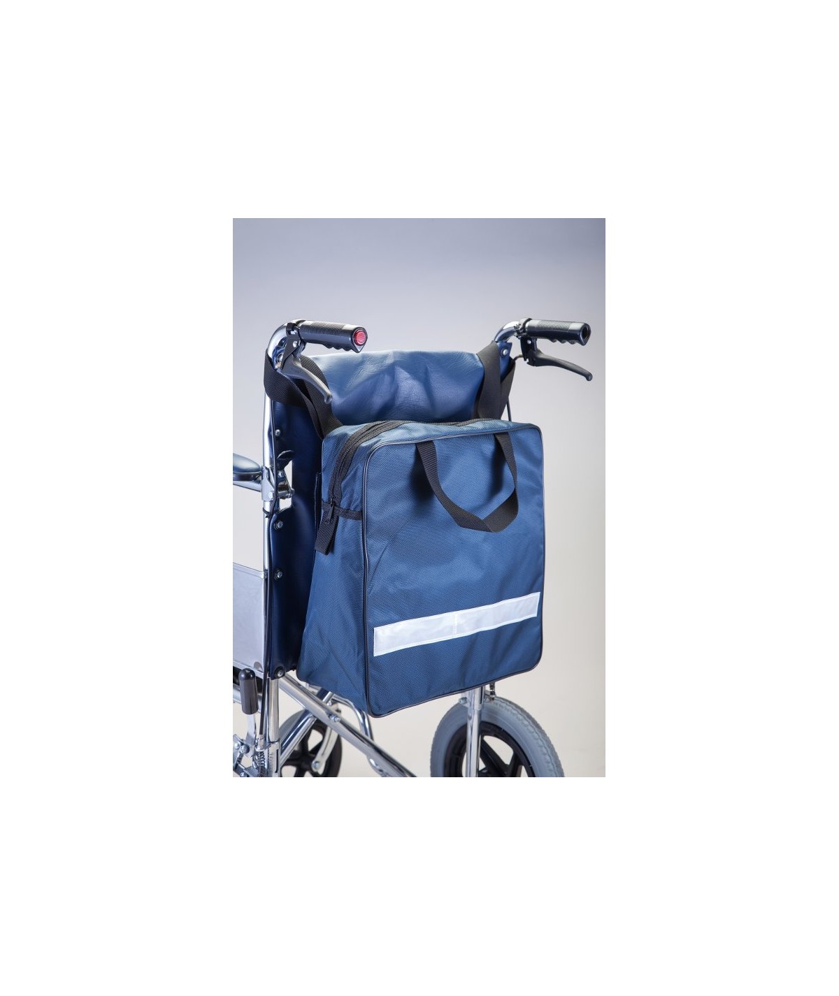 Bolsa auxiliar impermeable para silla de ruedas