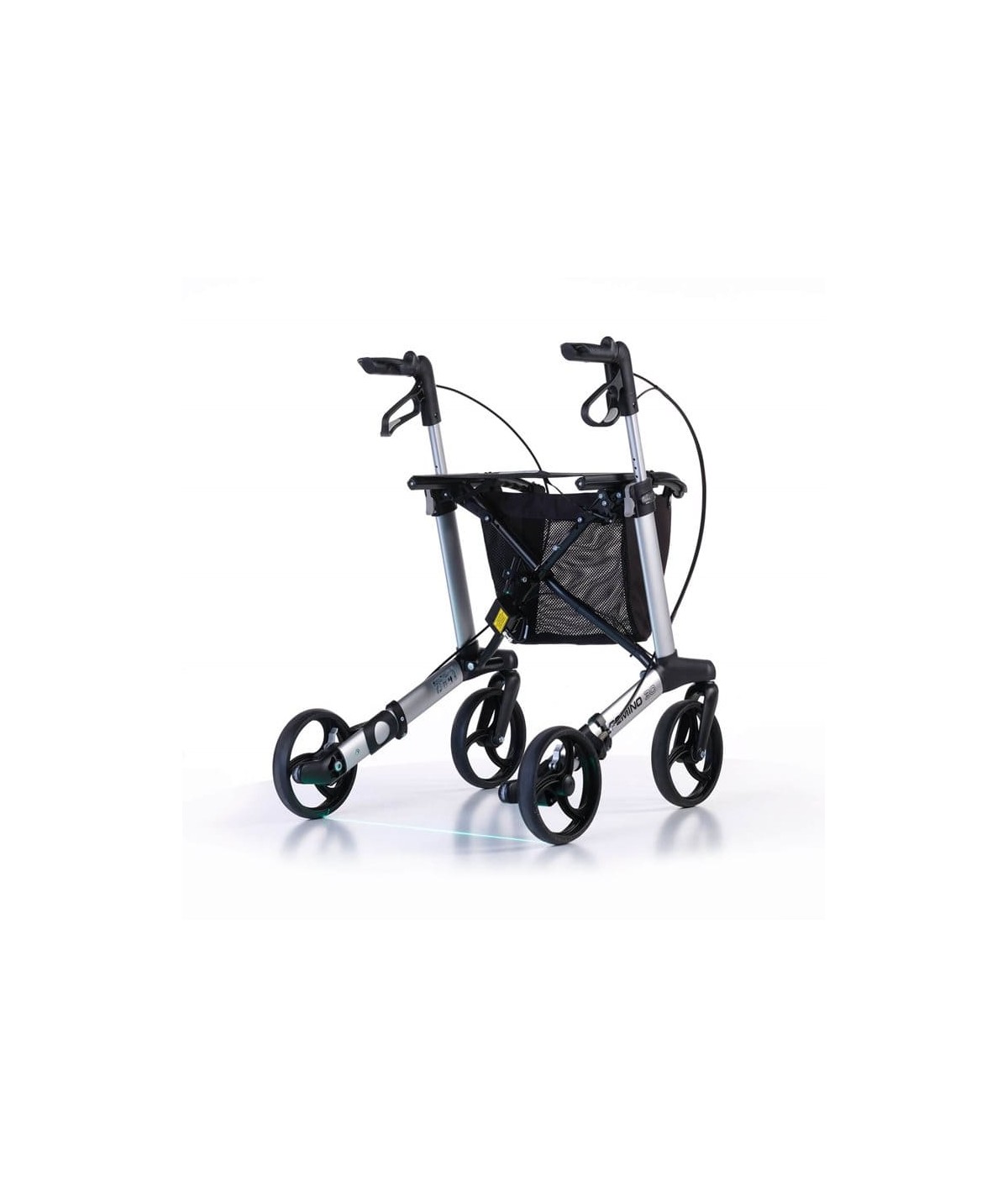 andador rollator para parkinson 4 ruedas plegable gemino 30 de sunrise