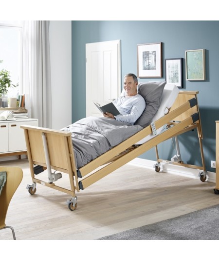 Cama Articulada Eléctrica con Carro Elevador Dali Econ