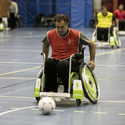 Fútbol en silla