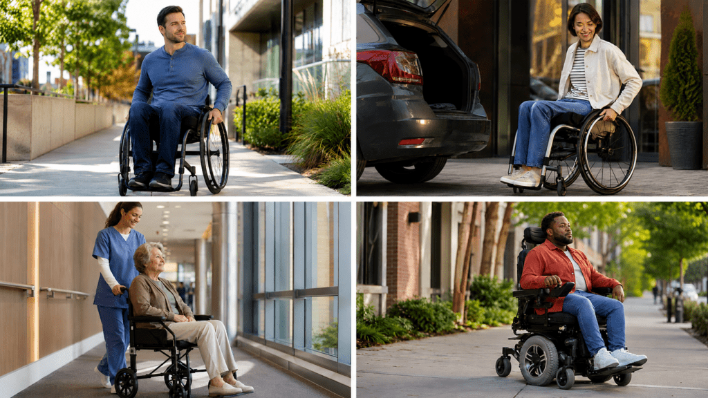 diferencias entre sillas de ruedas